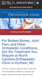 Mobile Screenshot of ncorthoclinic.com